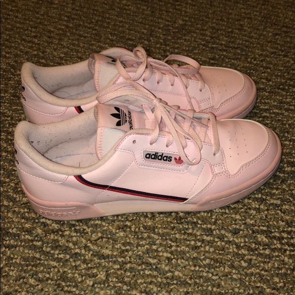 adidas continentals pink